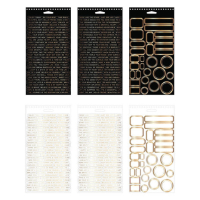 Tim Holtz Idea-ology  Metallic Sticker Book (TH94134)